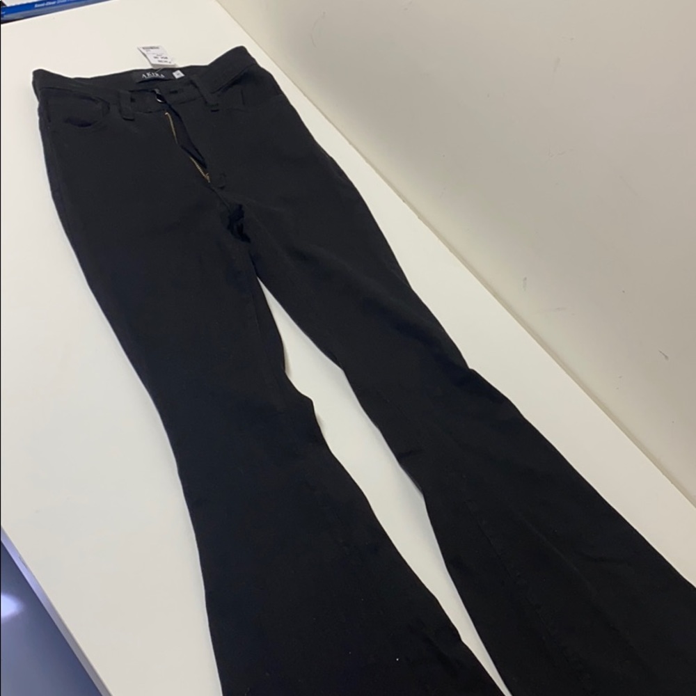 Black Bellbottom Jeans